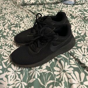 Nike All-Black Athletic Shoes